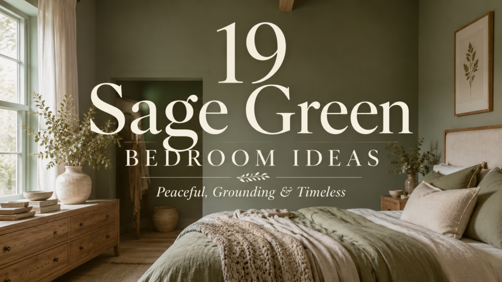 sage green bedroom ideas